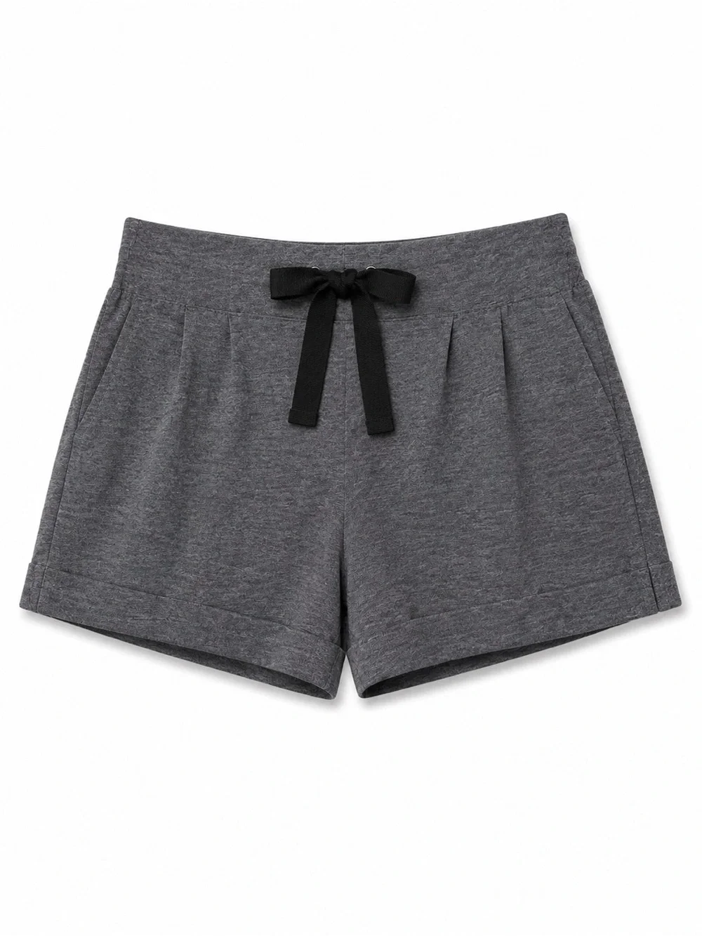 LULULEMON | Spring Break‎ Away Short II - Heathered Texture Printed Grey - Sz 6